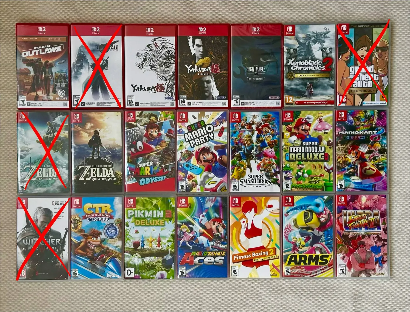 Коллекция игр для Nintendo Switch 1