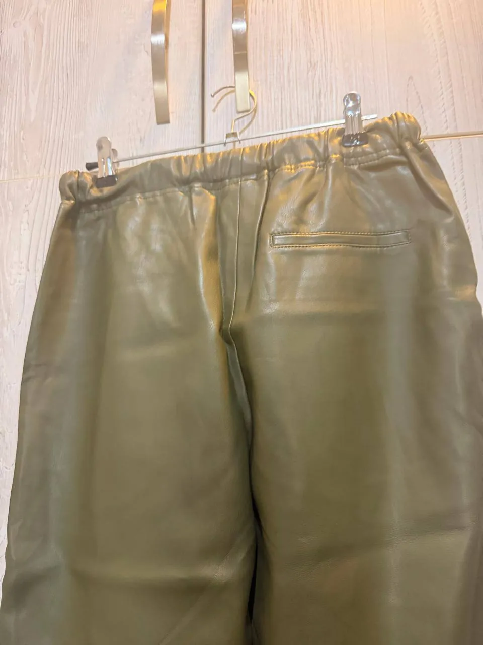 Женские брюки экокожа Mango, размер XS, новые 2