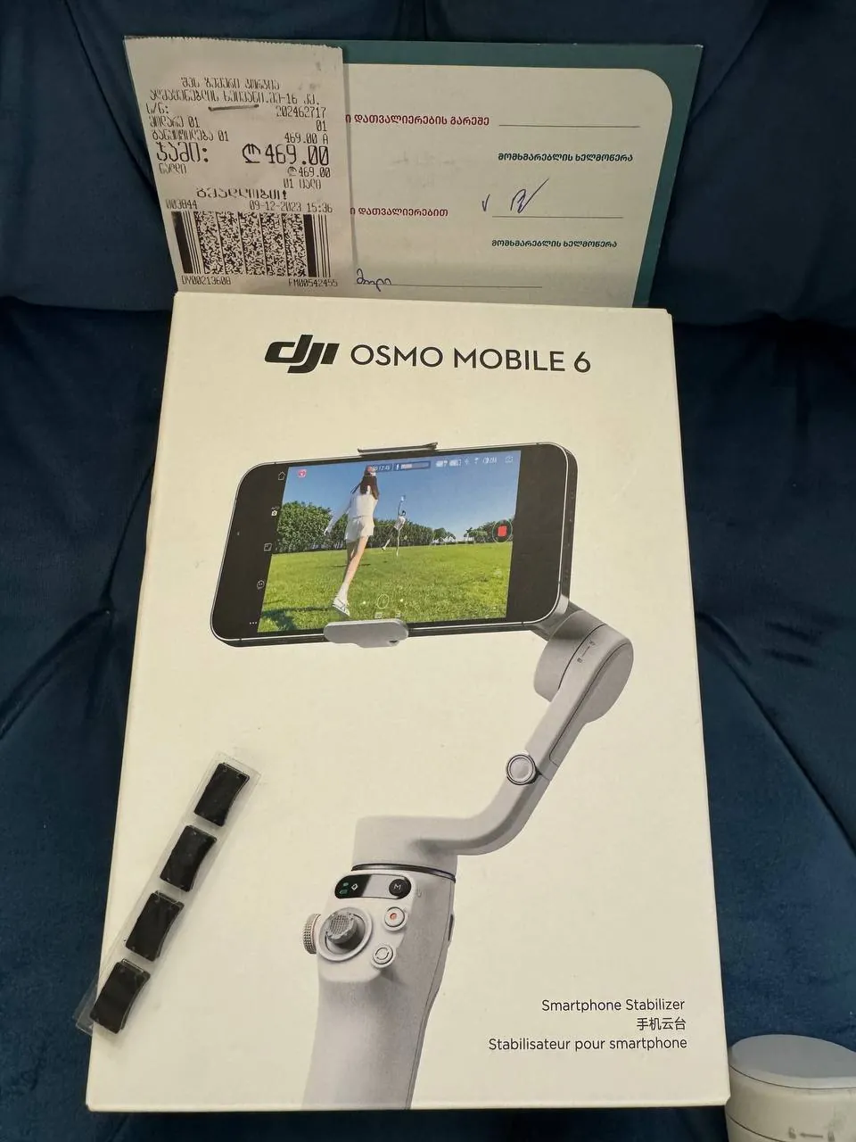 Стабилизатор DJI Osmo Mobile 6 с коробкой 3