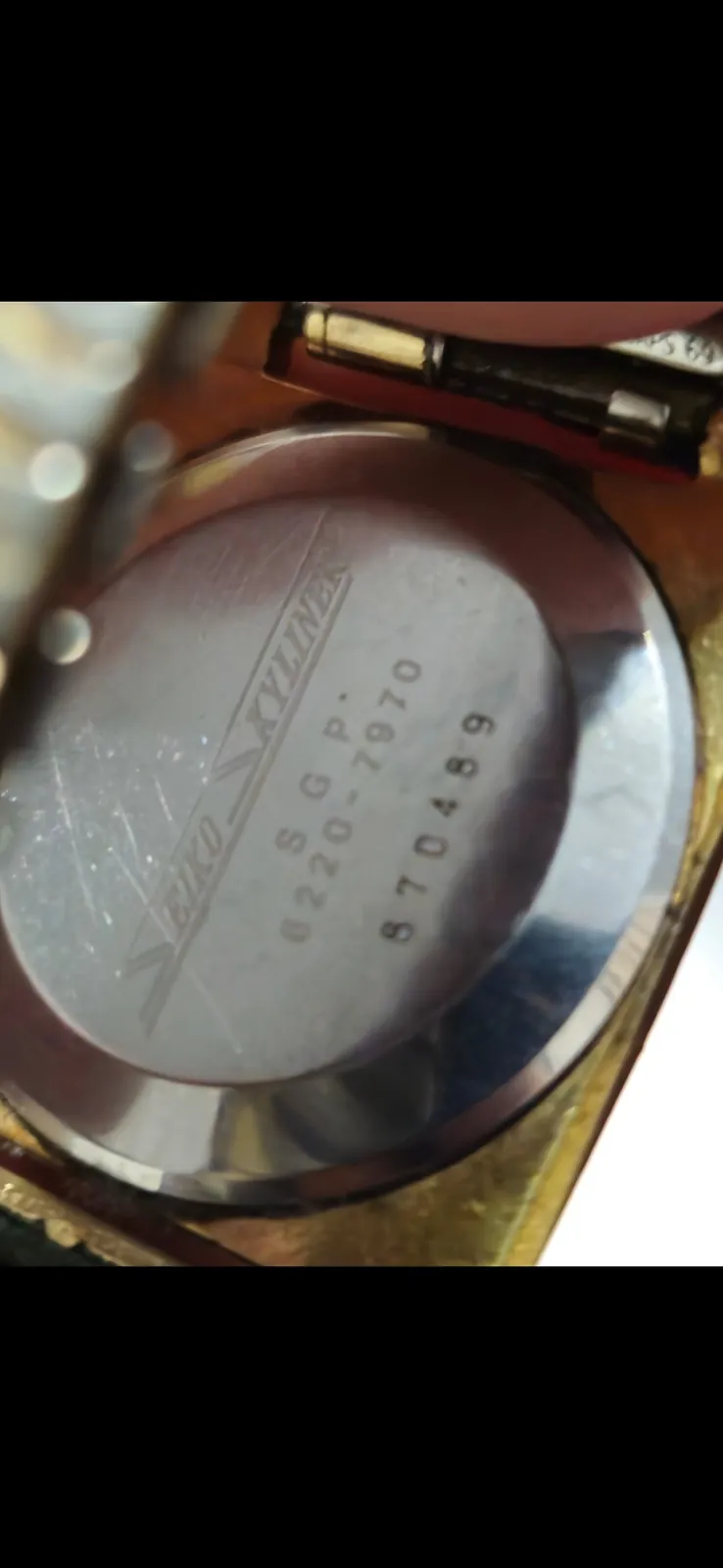 Винтажные часы Seiko Skyliner Diashock 6