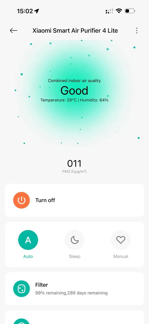 Очиститель воздуха Xiaomi 4 Lite 2