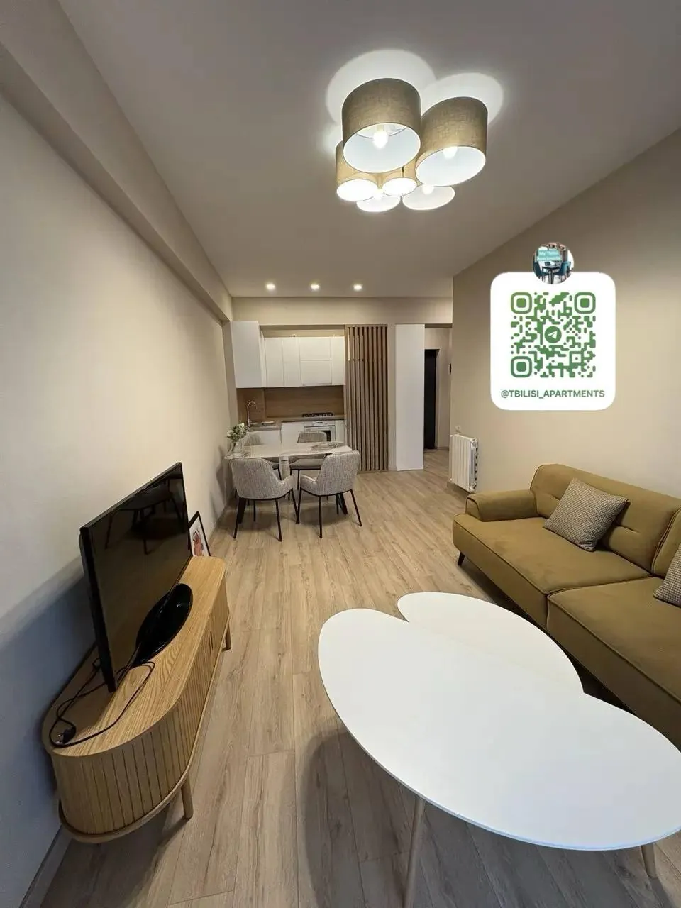 Квартира 57 м² в ЖК House Uni, Сабуртало 9