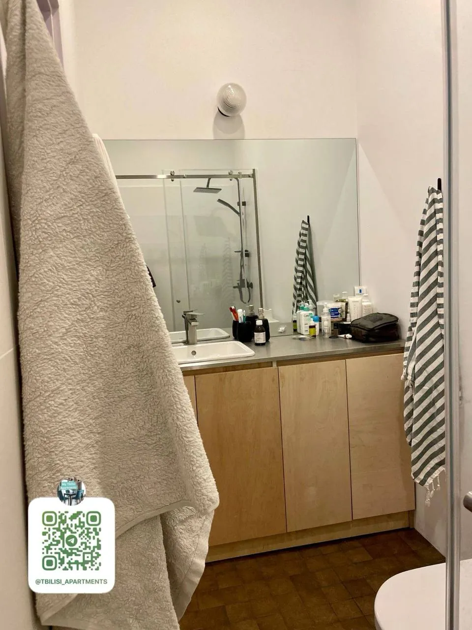 Квартира 70 м² с 1 спальней в Чугурети 8