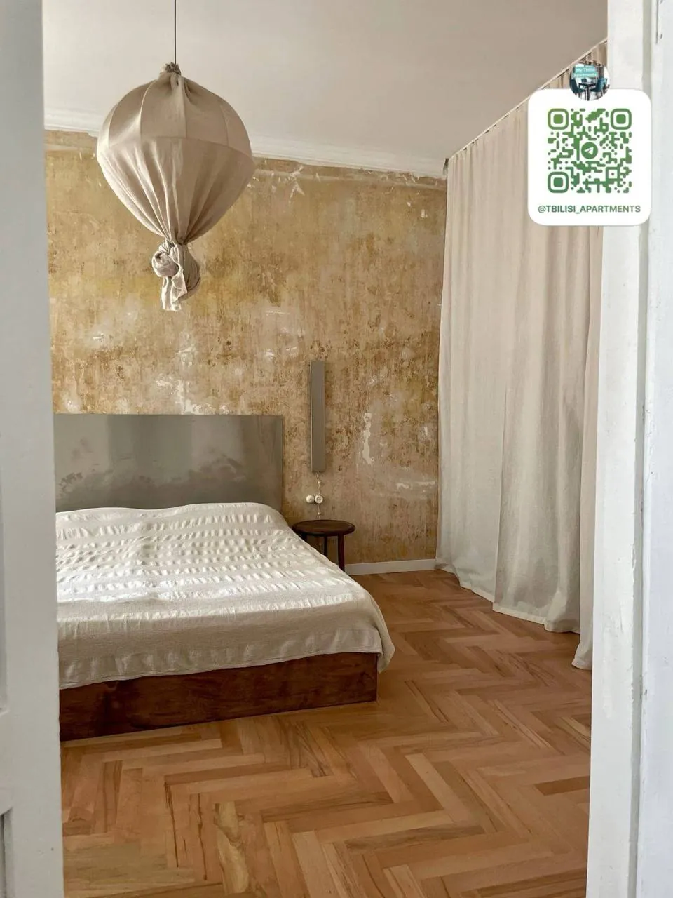 Квартира 70 м² с 1 спальней в Чугурети 5