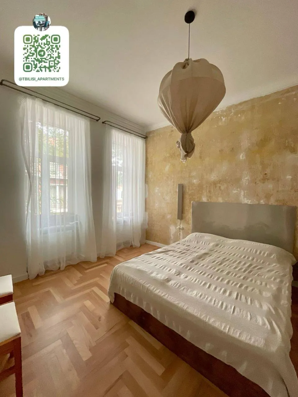 Квартира 70 м² с 1 спальней в Чугурети 6