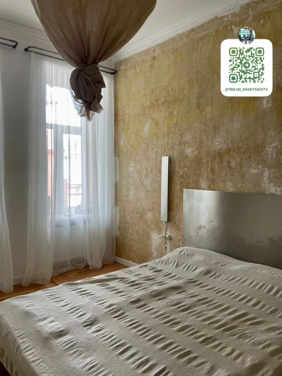 Квартира 70 м² с 1 спальней в Чугурети 7