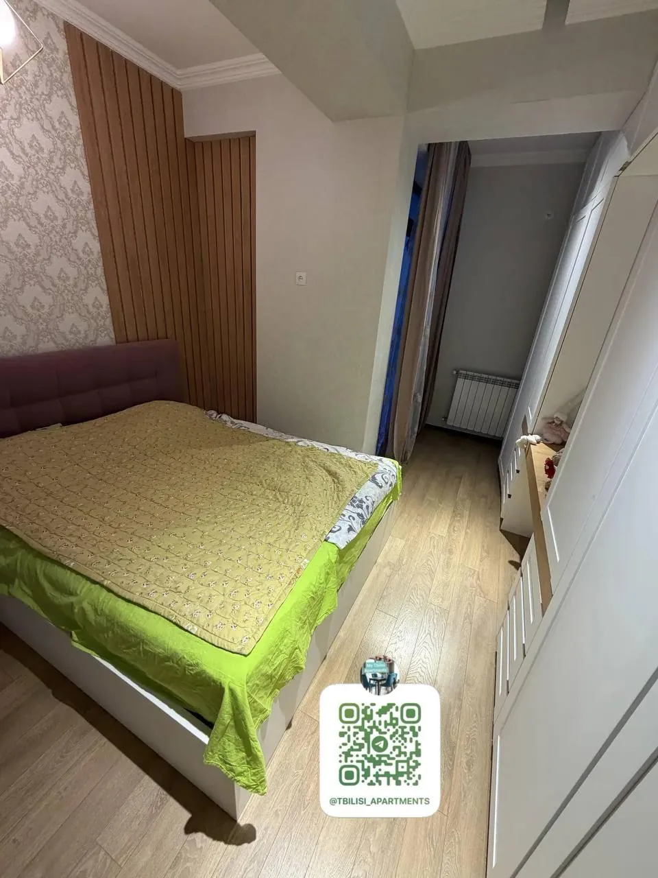 Квартира 78 м² с 2 спальнями в Сабуртало 6
