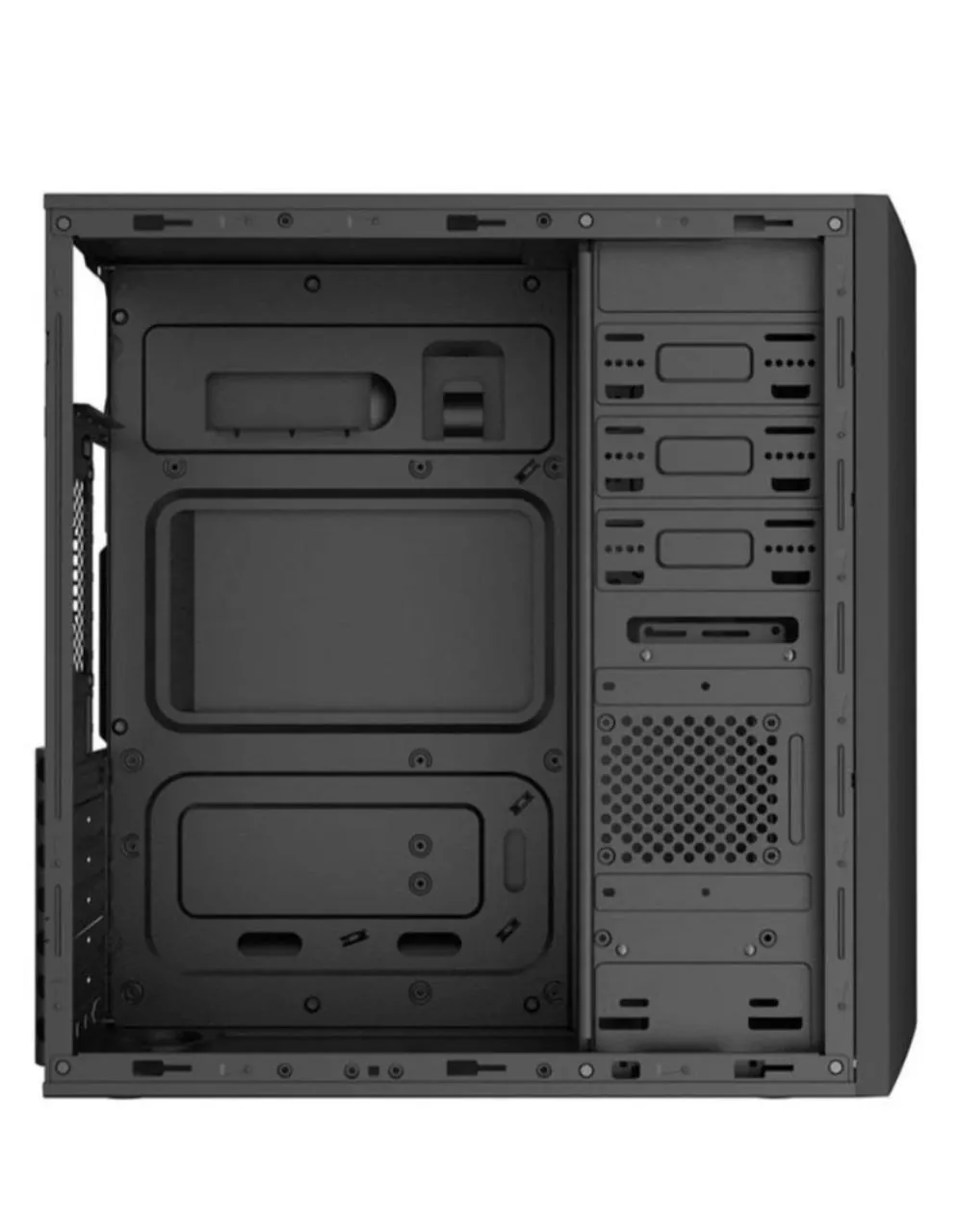 Корпус ПК Sohoo 5916BG с оптическим приводом Asus 2