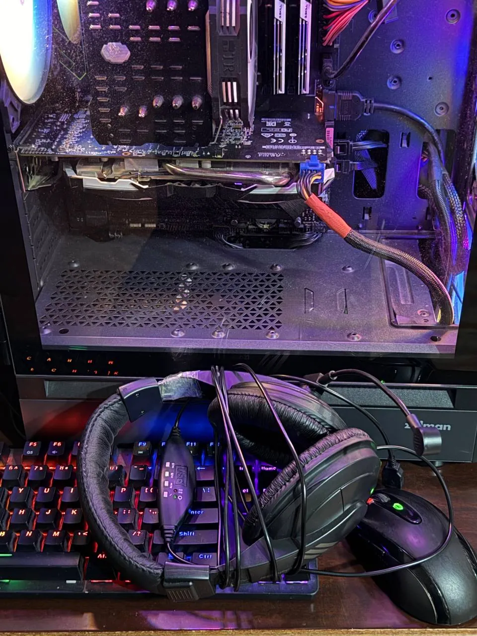 Игровой ПК i9-9900KF, RX 570, комплект 3