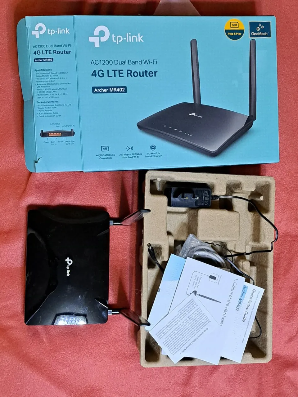 4G LTE Wi-Fi роутер TP-Link Archer MR402 новый 1