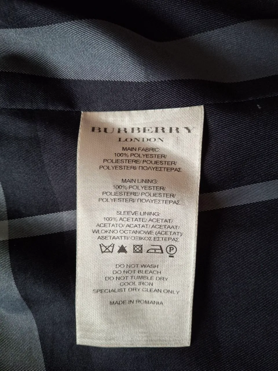 Винтажный плащ Burberry унисекс, размер M 3