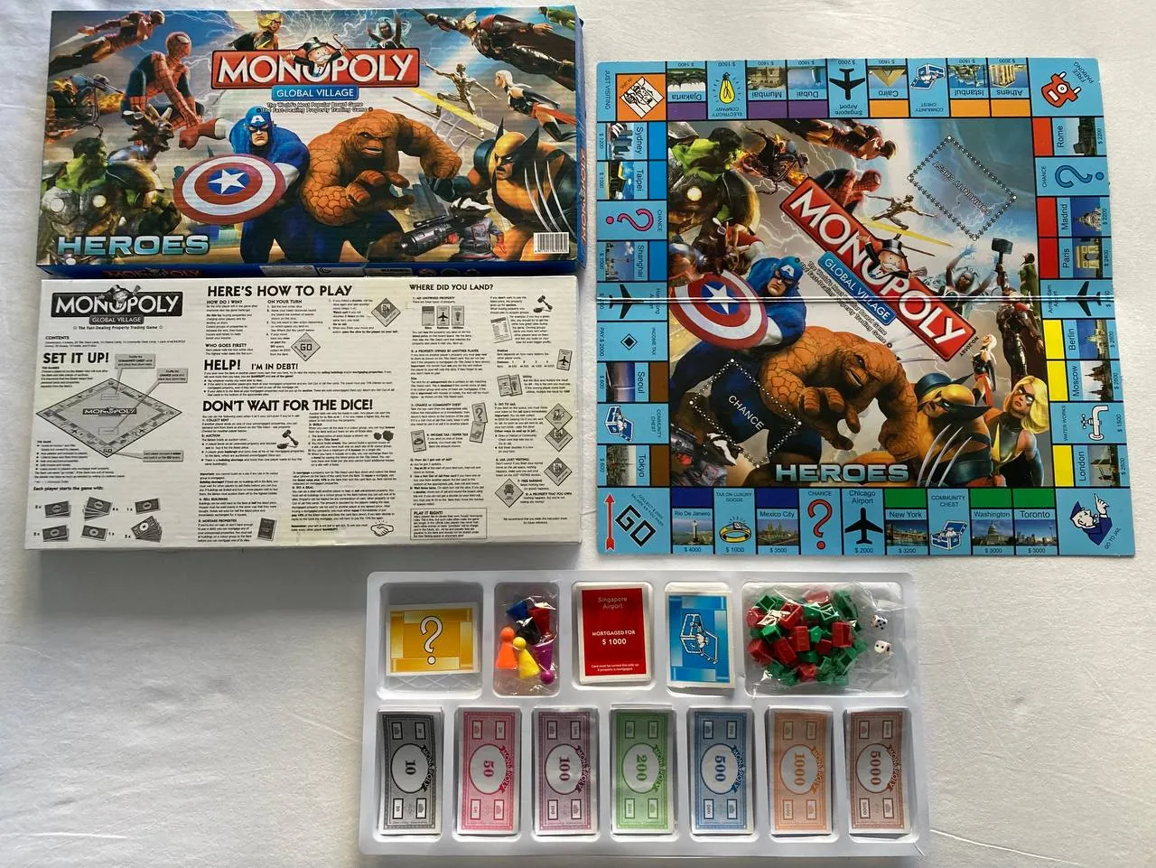 Настольная игра Монополия, полный комплект 2