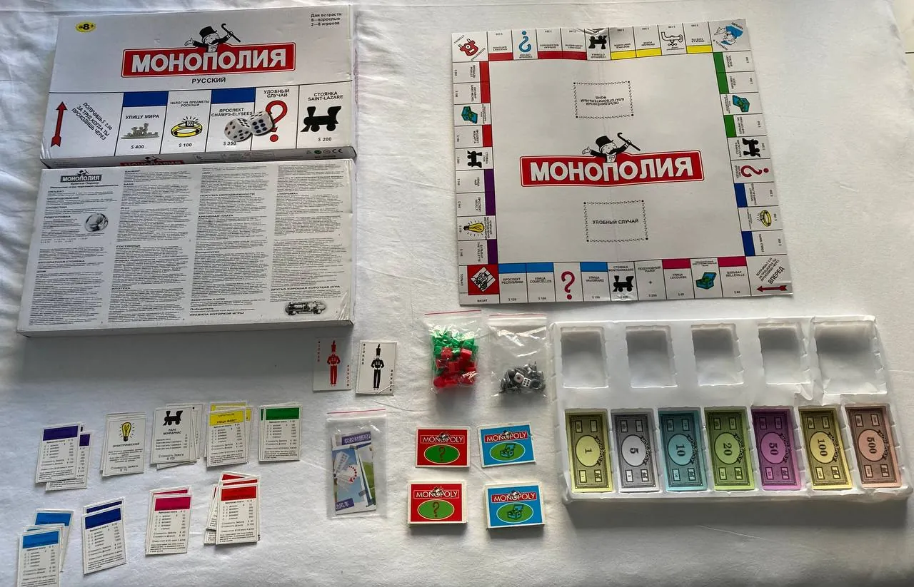 Настольная игра Монополия, полный комплект 3