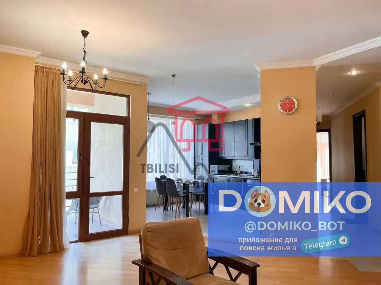 Квартира 120 м² в Сабуртало, Тбилиси 1