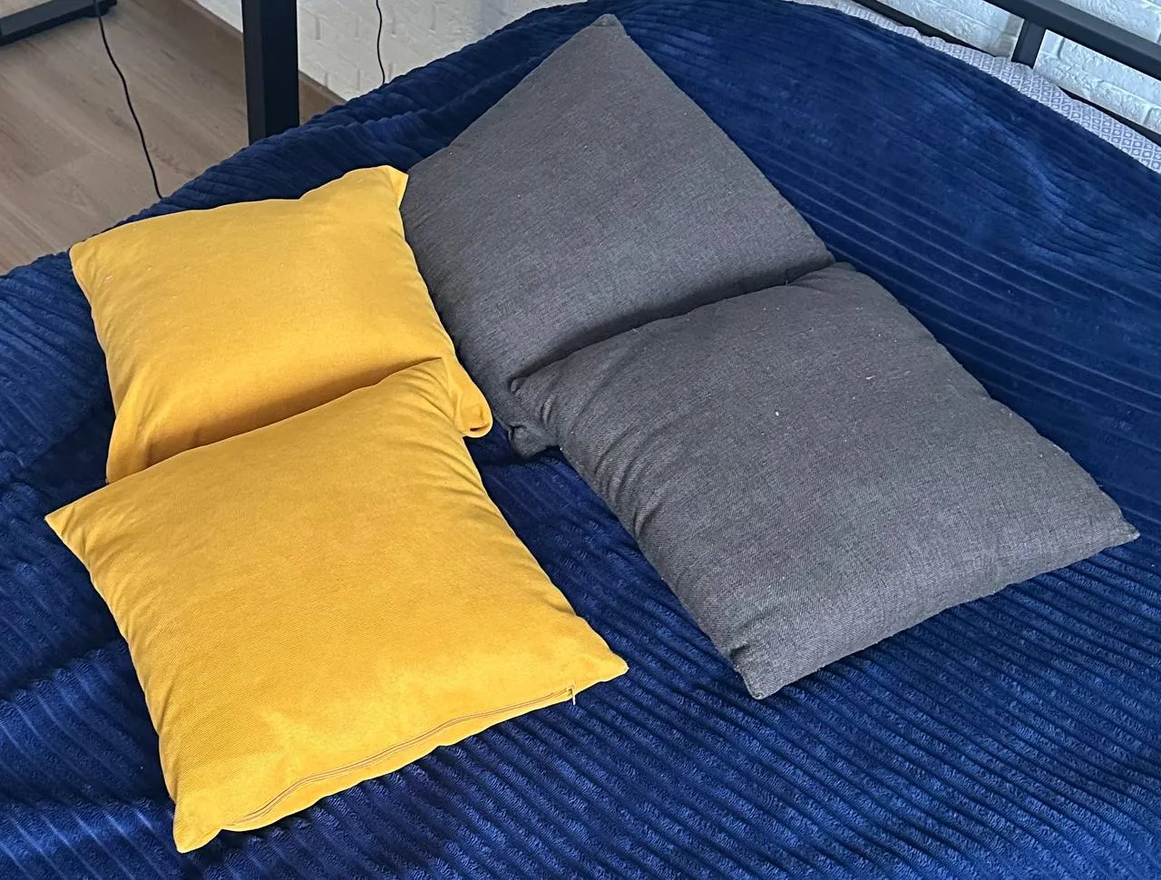 Комплект подушек 40×40 и 35×35 см, 4 штуки 2