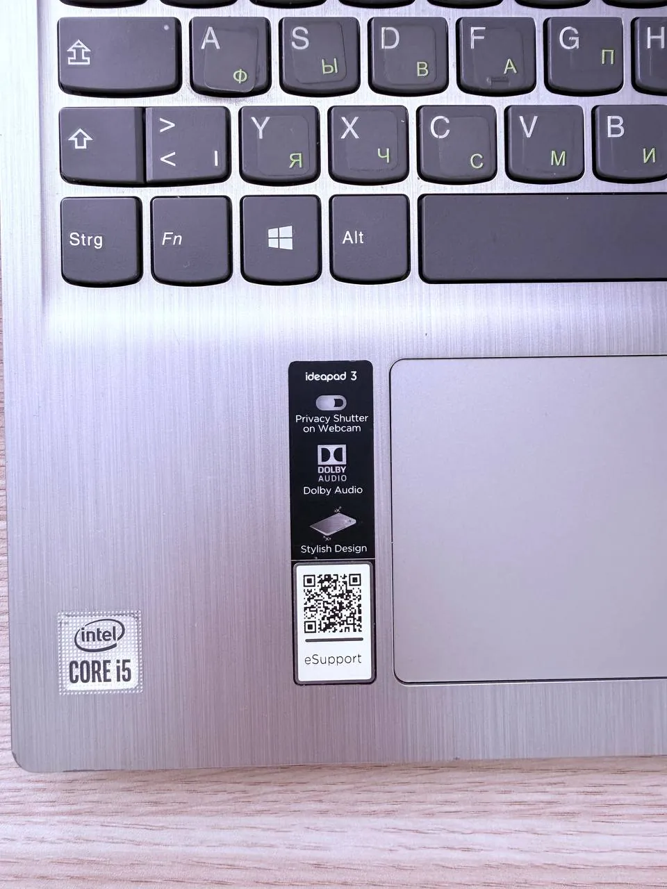 Ноутбук Lenovo IdeaPad 3 Intel Core i5 с веб-камерой 3