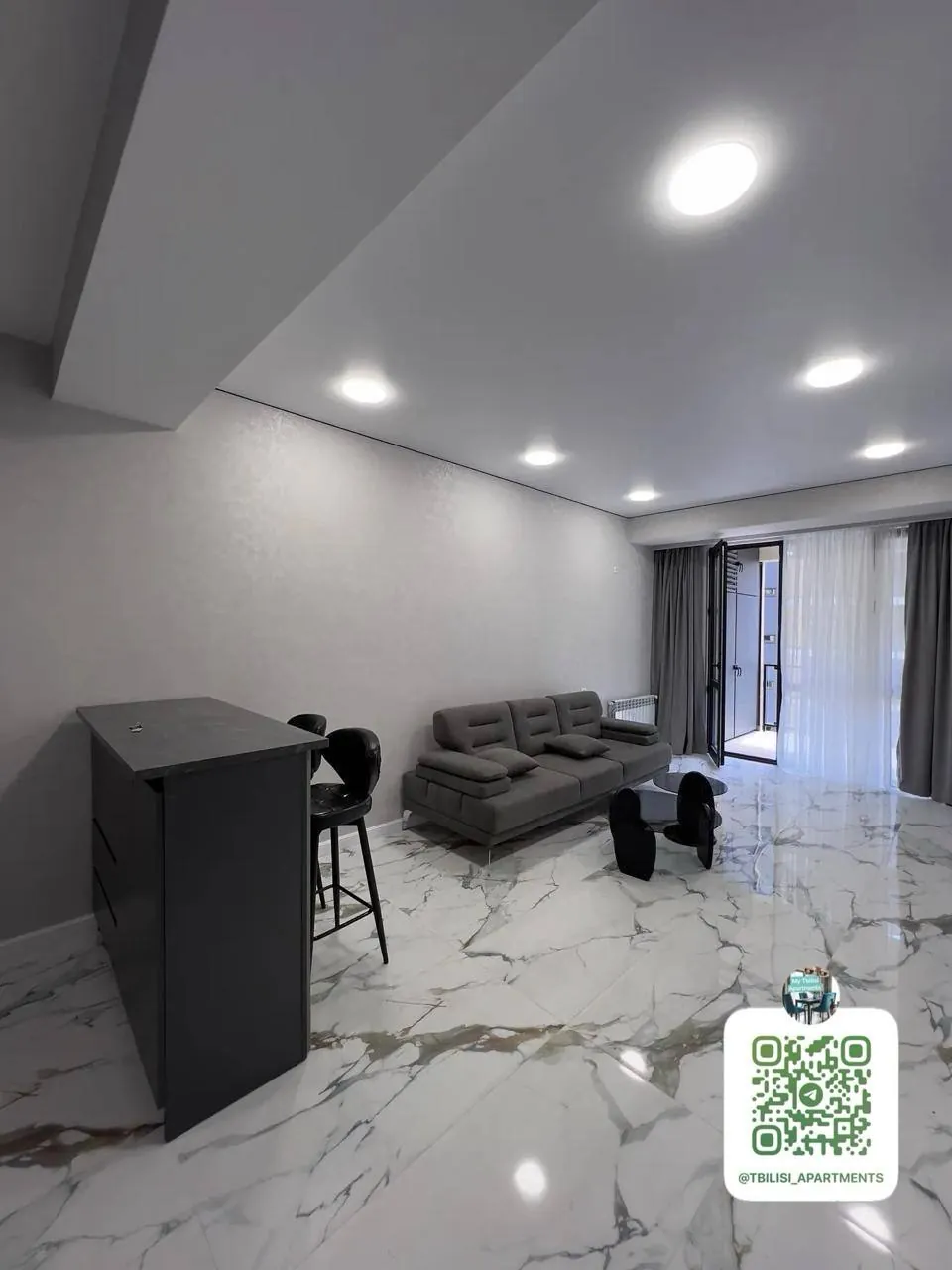 Квартира 62 м² с 1 спальней в Ортачала 5