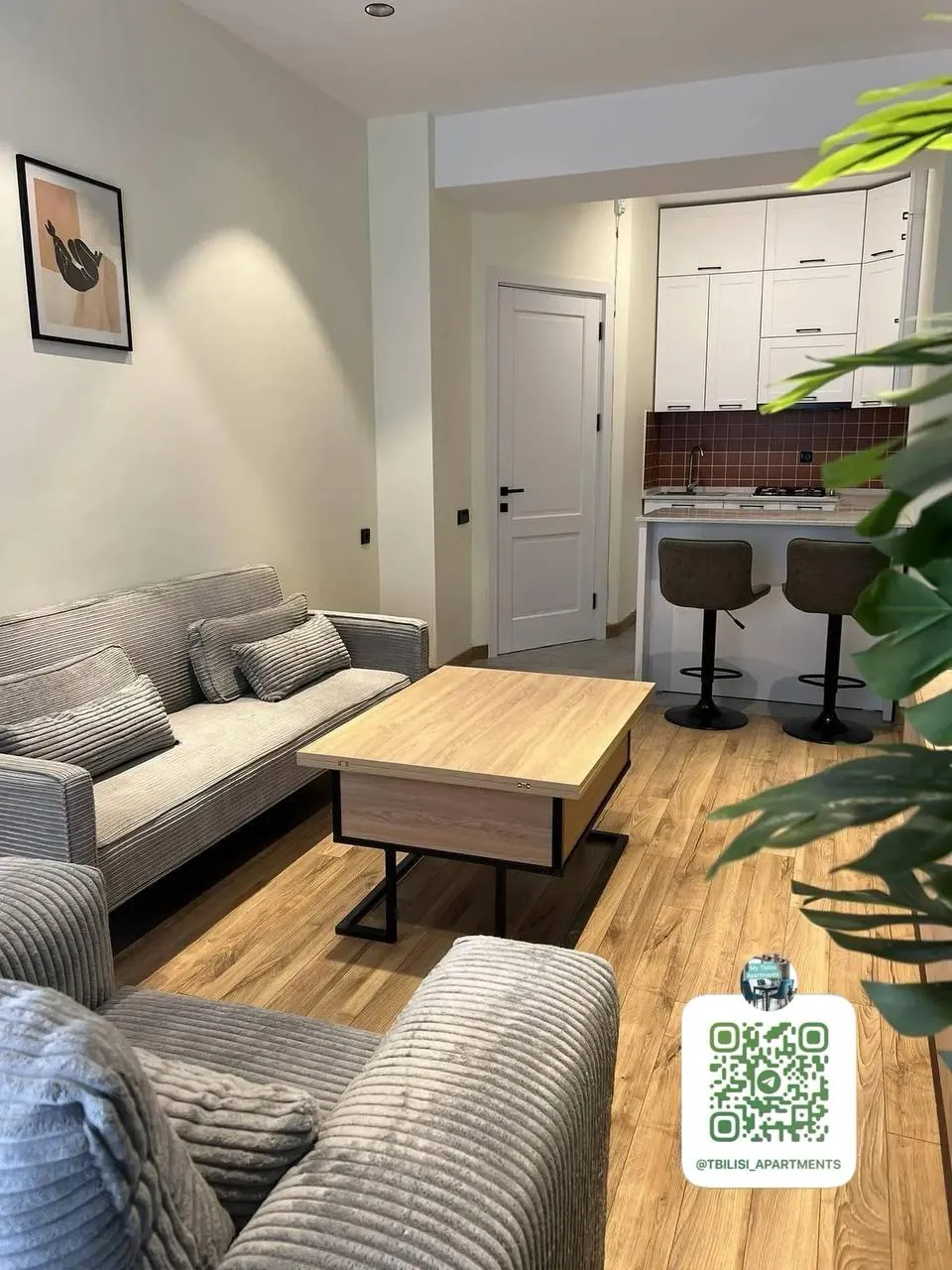 Квартира 58 м² с 1 спальней в Ваке 2