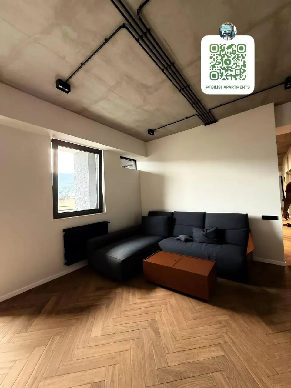 Квартира 96 м² с 2 спальнями в Сабуртало 1