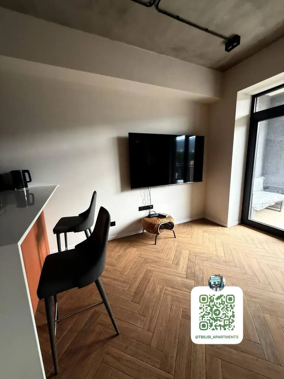 Квартира 96 м² с 2 спальнями в Сабуртало 8