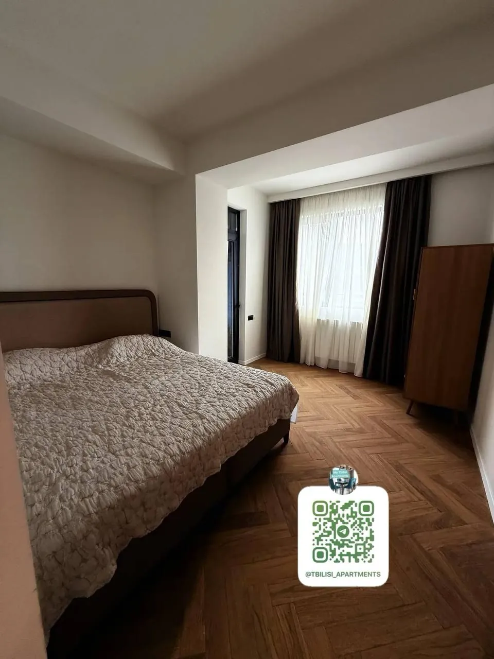Квартира 96 м² с 2 спальнями в Сабуртало 5