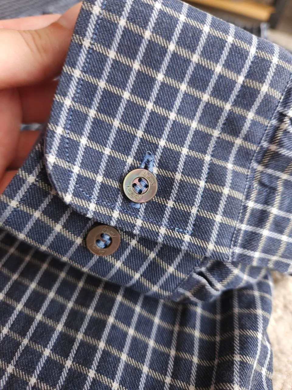 Рубашка Brioni из хлопка размер M-L 5