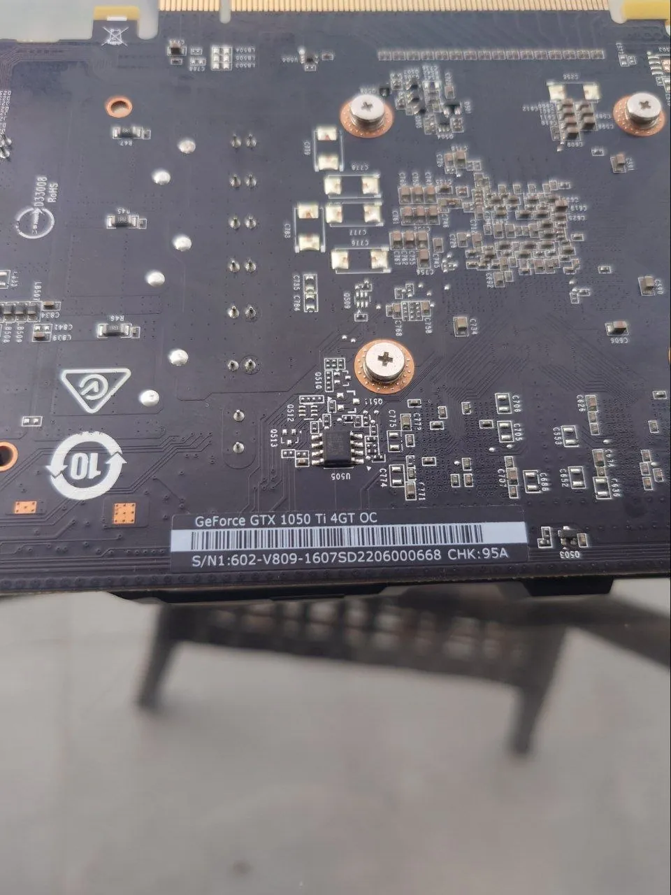Видеокарта MSI GTX 1050 Ti 4GB 6