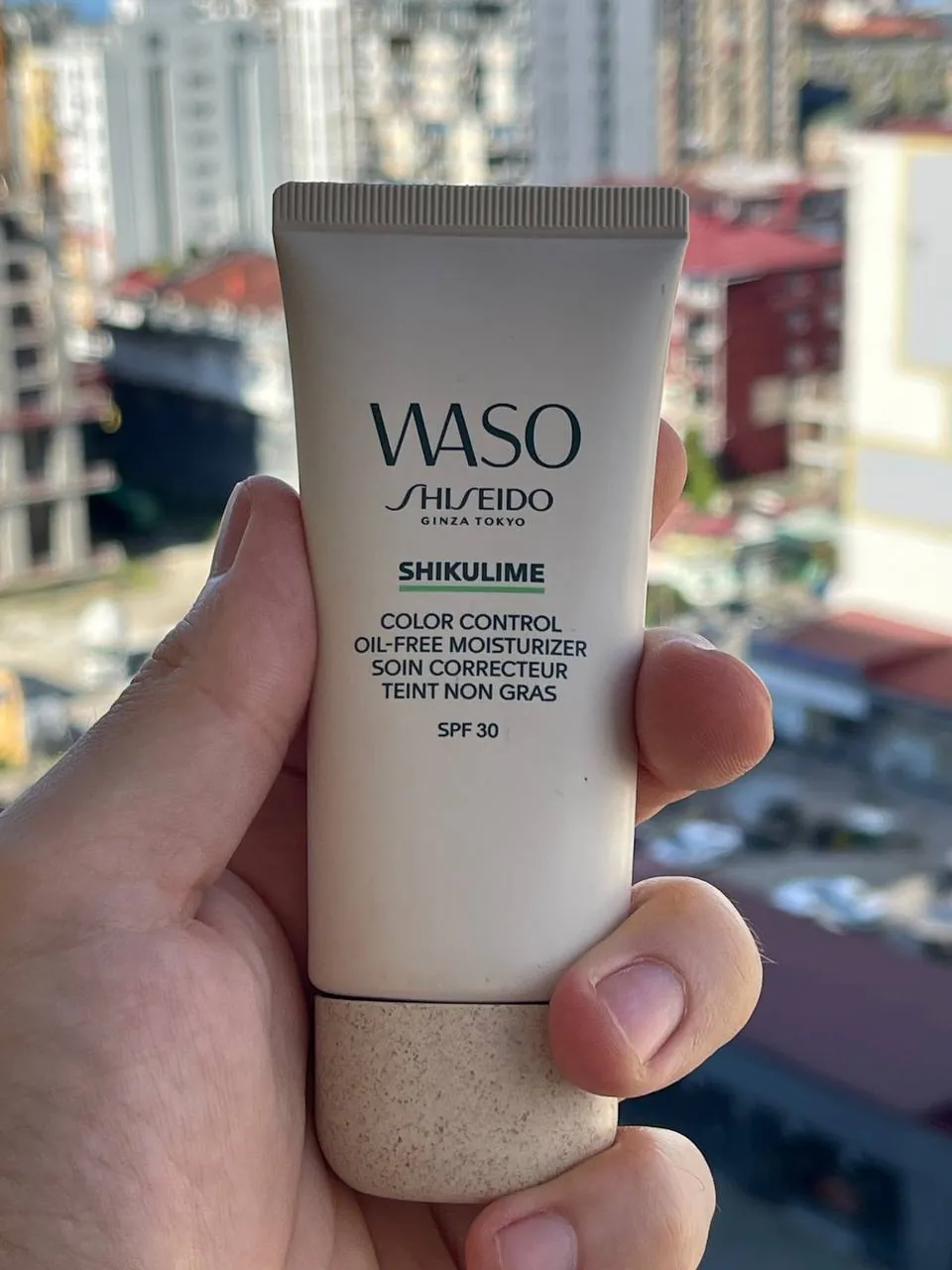 Крем-гель для лица Shiseido Waso с SPF 1
