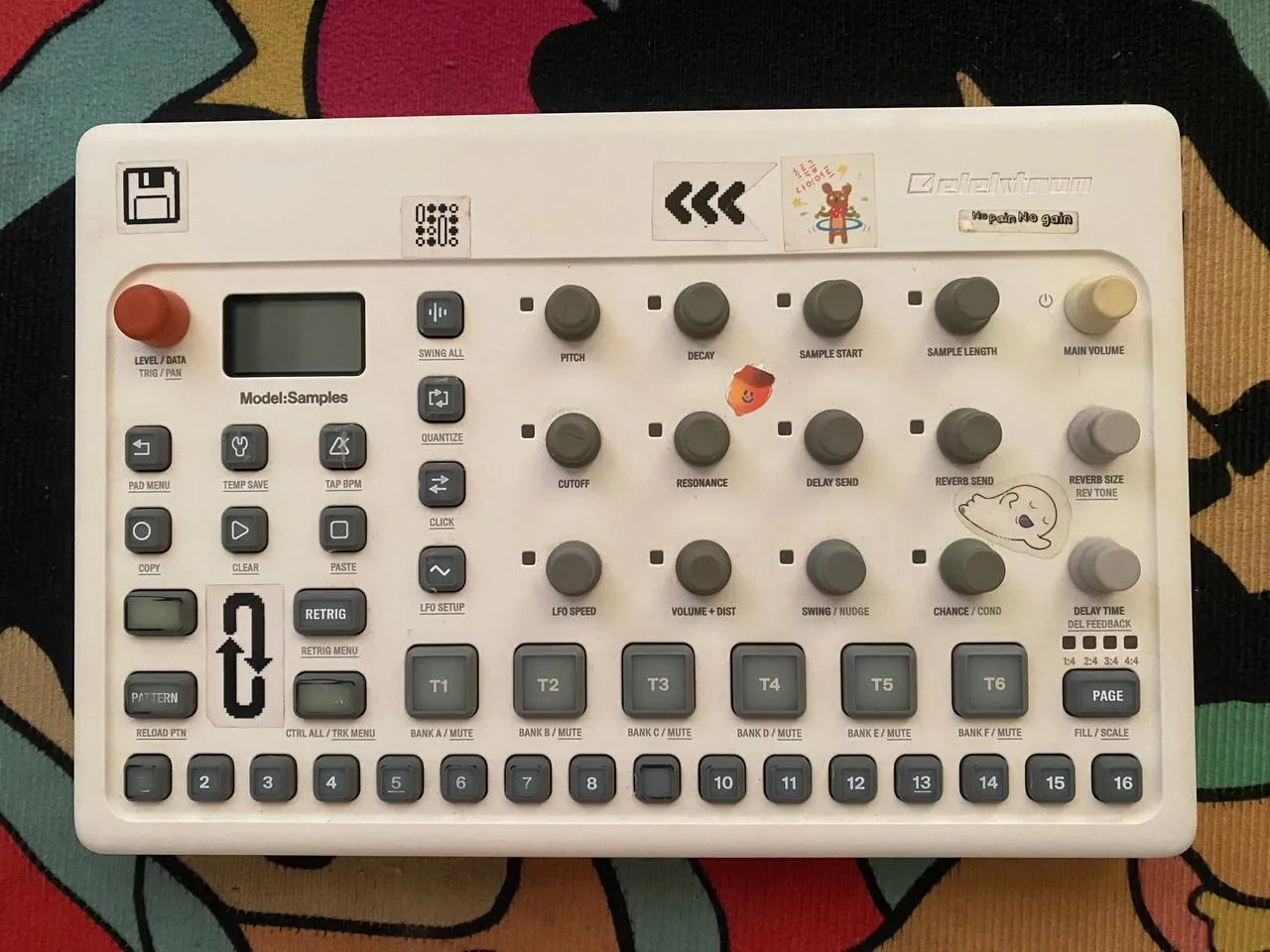 Сэмплер Elektron Model Samples 1