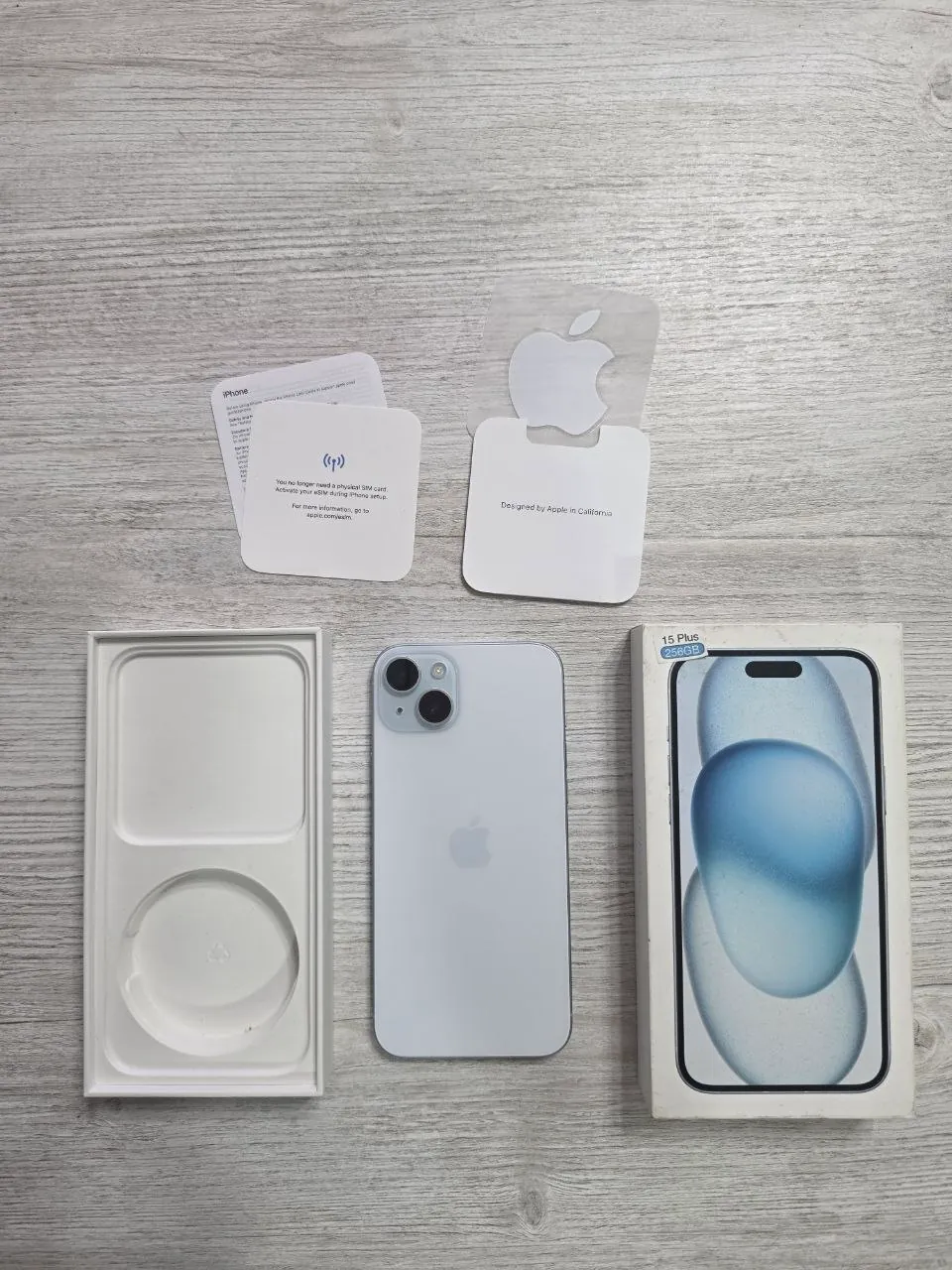 iPhone 15 Plus 256GB голубой 1