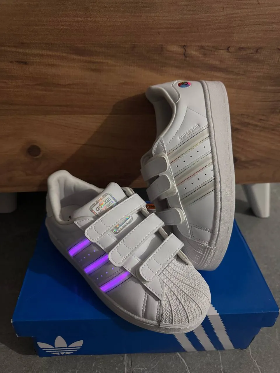 Детские кроссовки Adidas Superstar размер 33,5 1