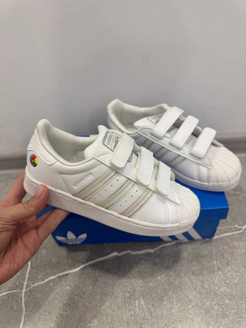 Детские кроссовки Adidas Superstar размер 33,5 3