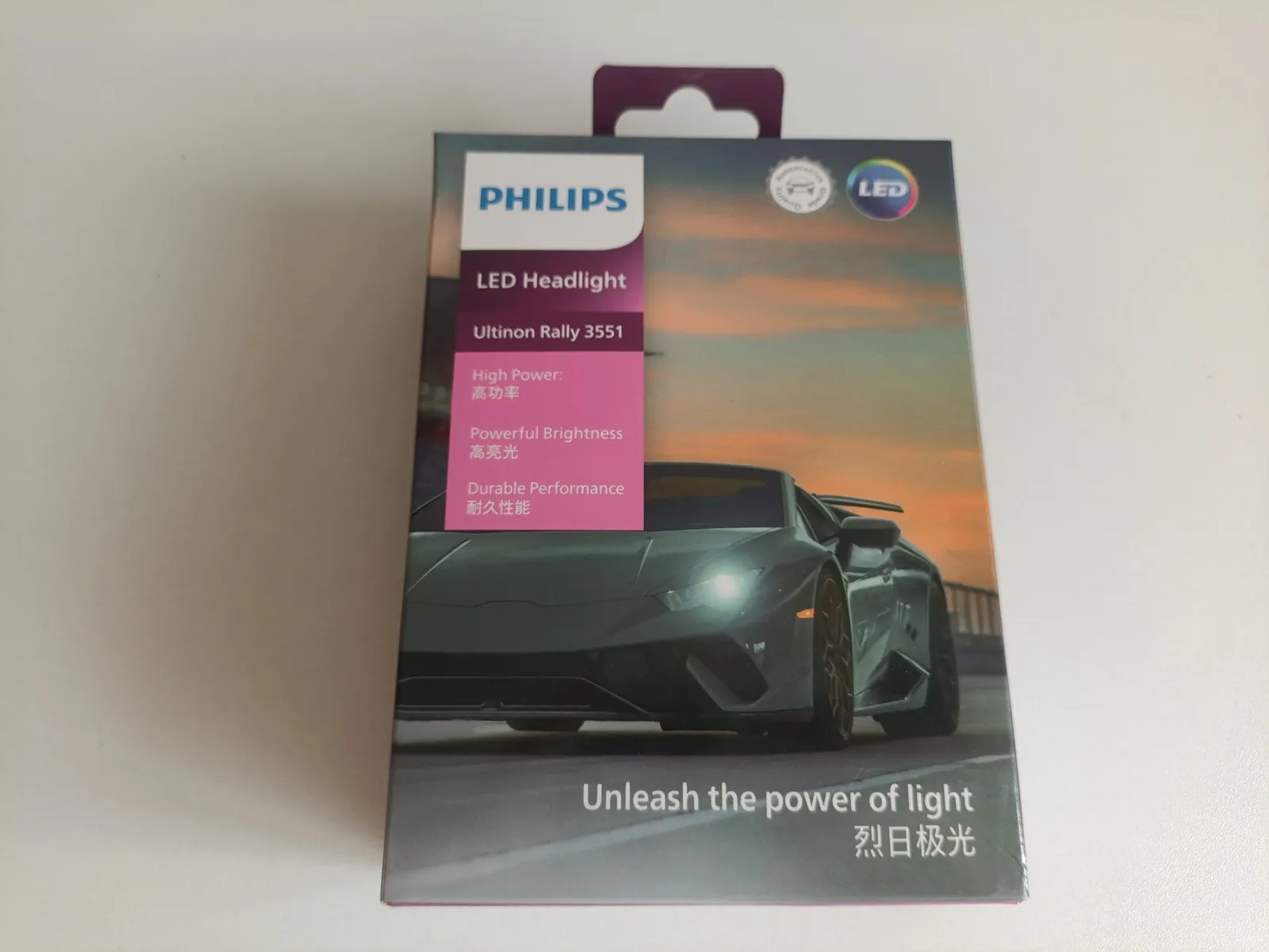 Автолампы Philips Ultinon Rally H8, H9, H11 1