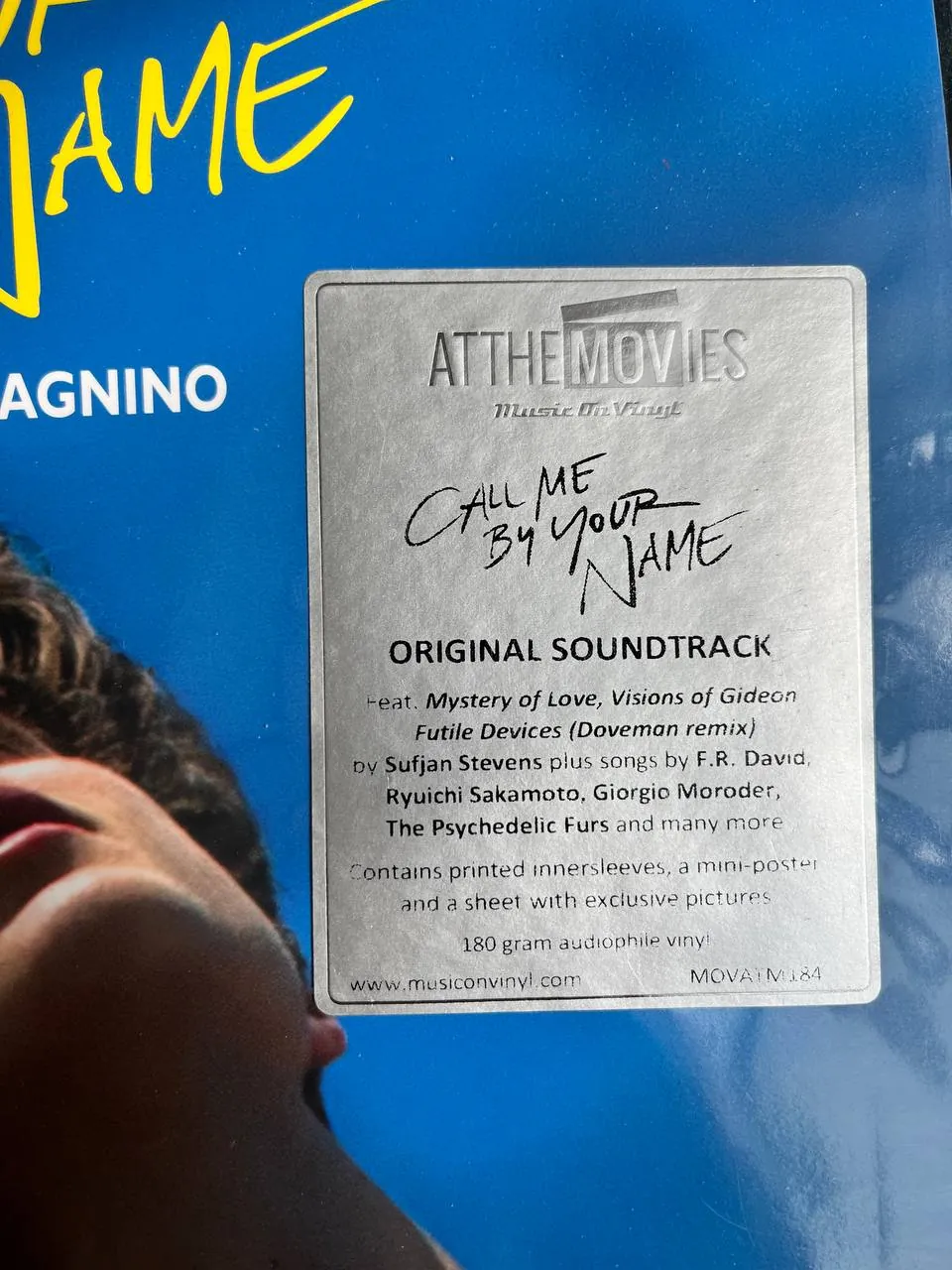 Виниловая пластинка OST Call Me By Your Name 2