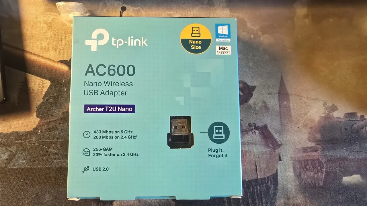 Wi-Fi USB-адаптер TP-Link Archer T2U Nano 1