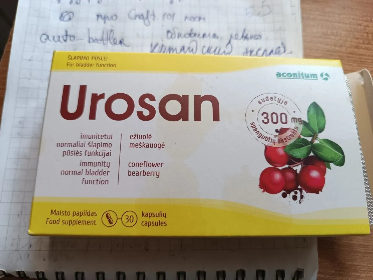 Лекарственный препарат Urosan, 21 капсула 1