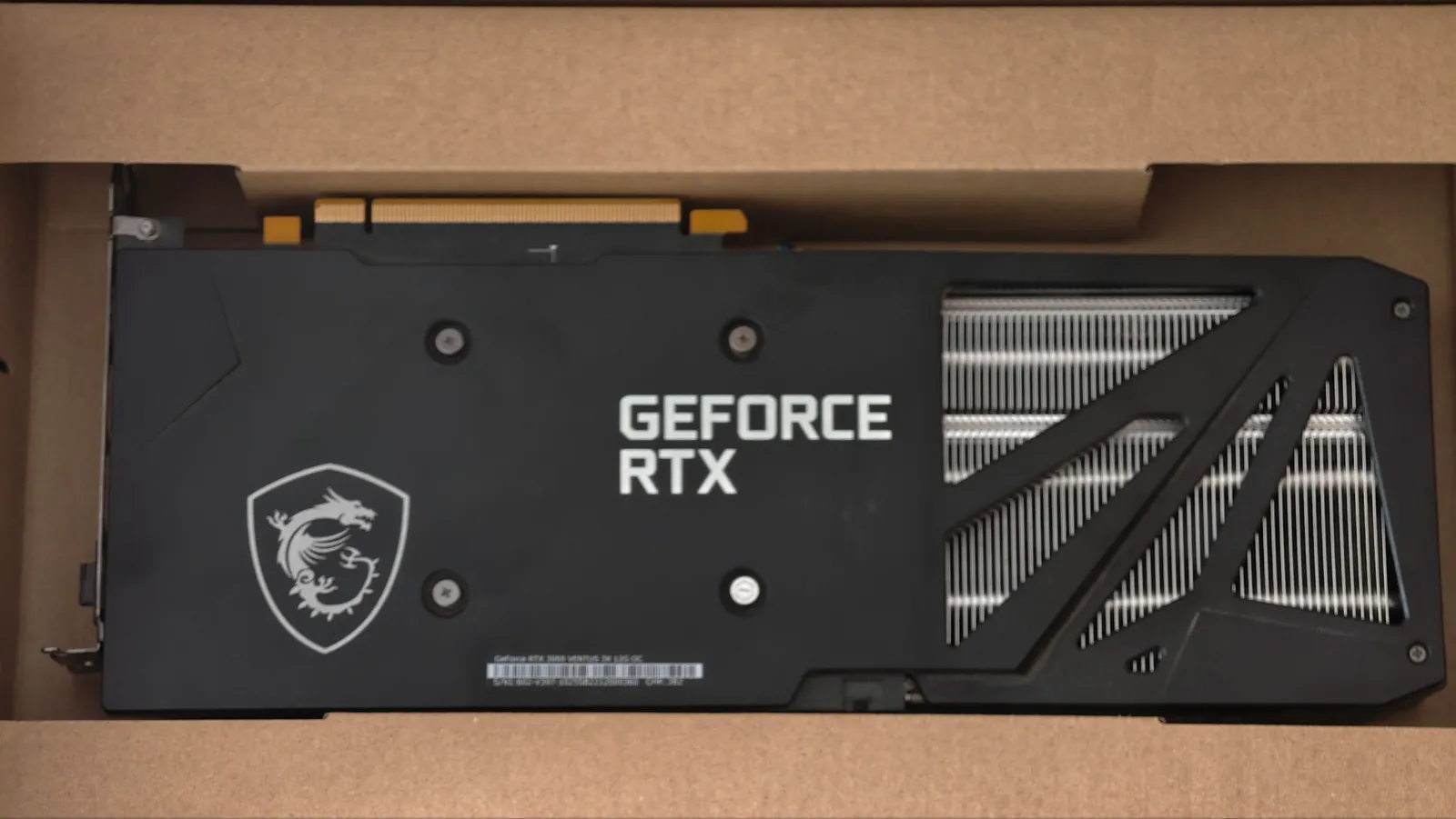 Видеокарта MSI GeForce RTX 3060 Ventus 3X 12GB 3