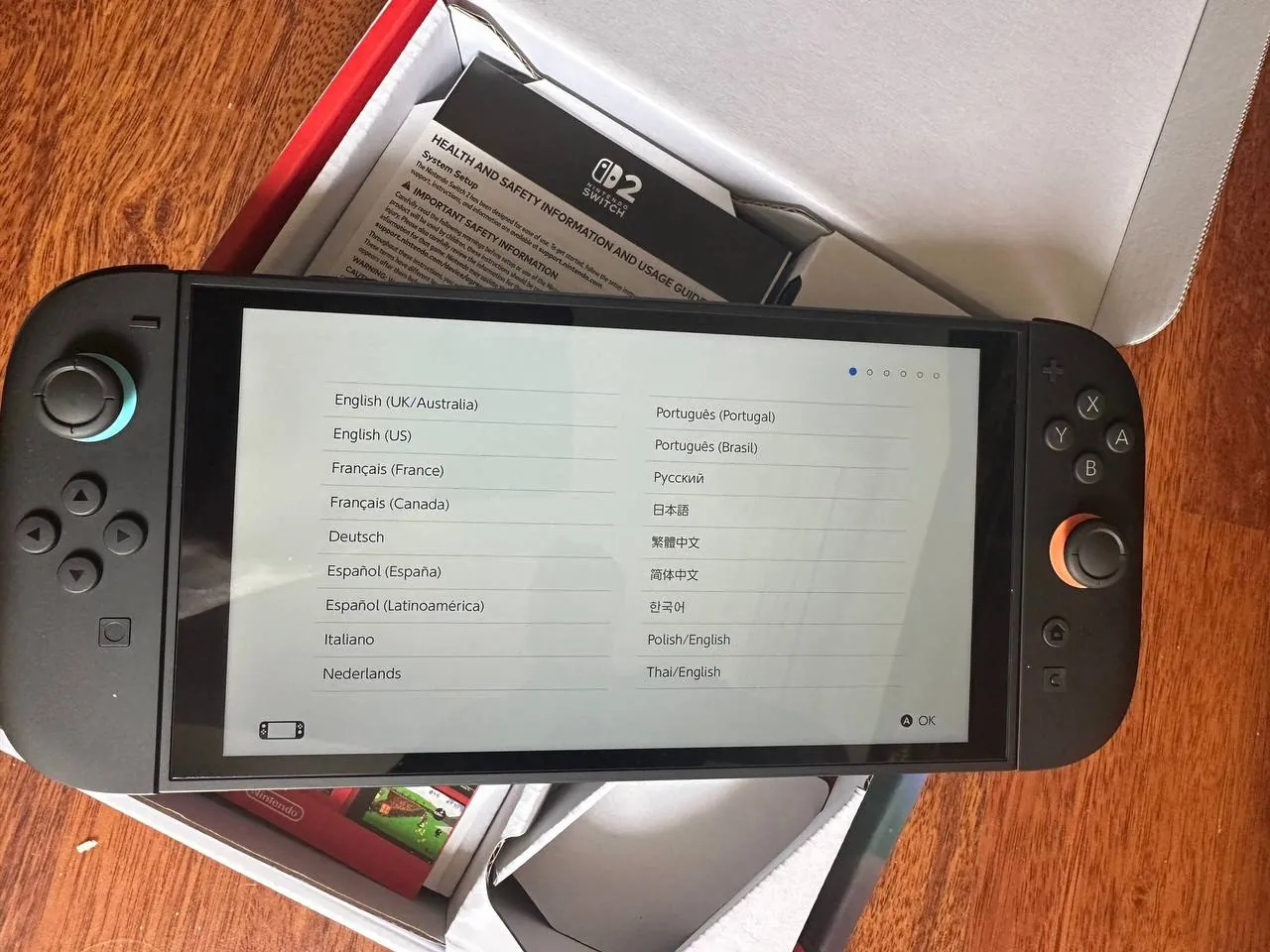 Игровая приставка Nintendo Switch 2, полный комплект 1