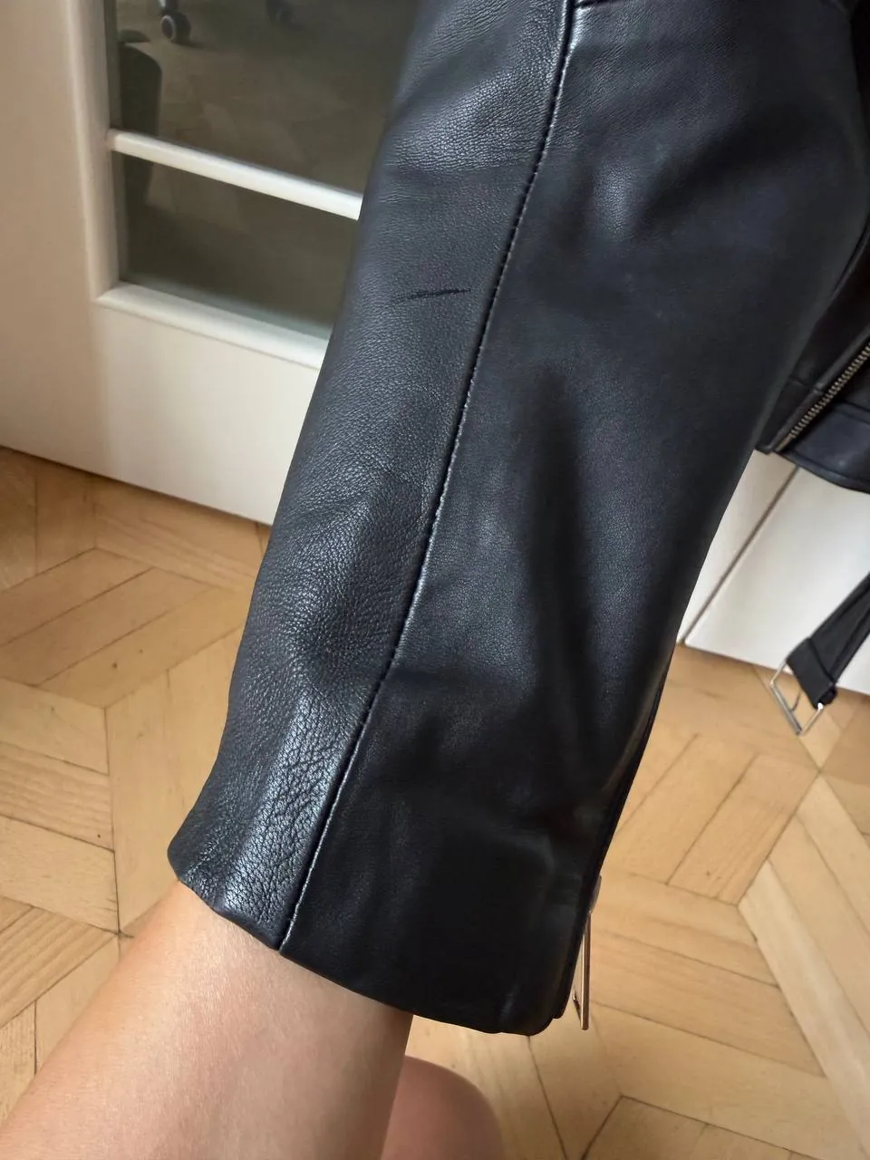 Кожаная куртка Zara размер 44-46 6
