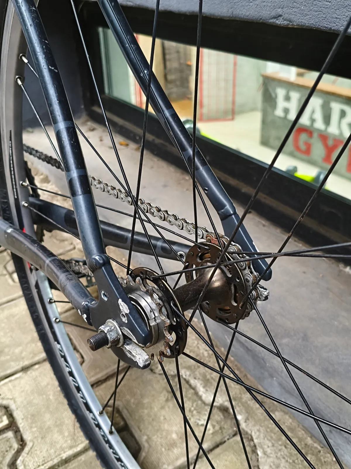 Городской велосипед фикс-сингл на раме Specialized 3