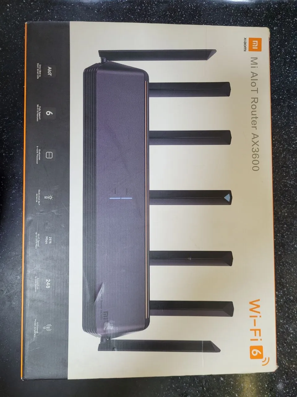Wi-Fi роутер Xiaomi Mi AIoT AX3600 1