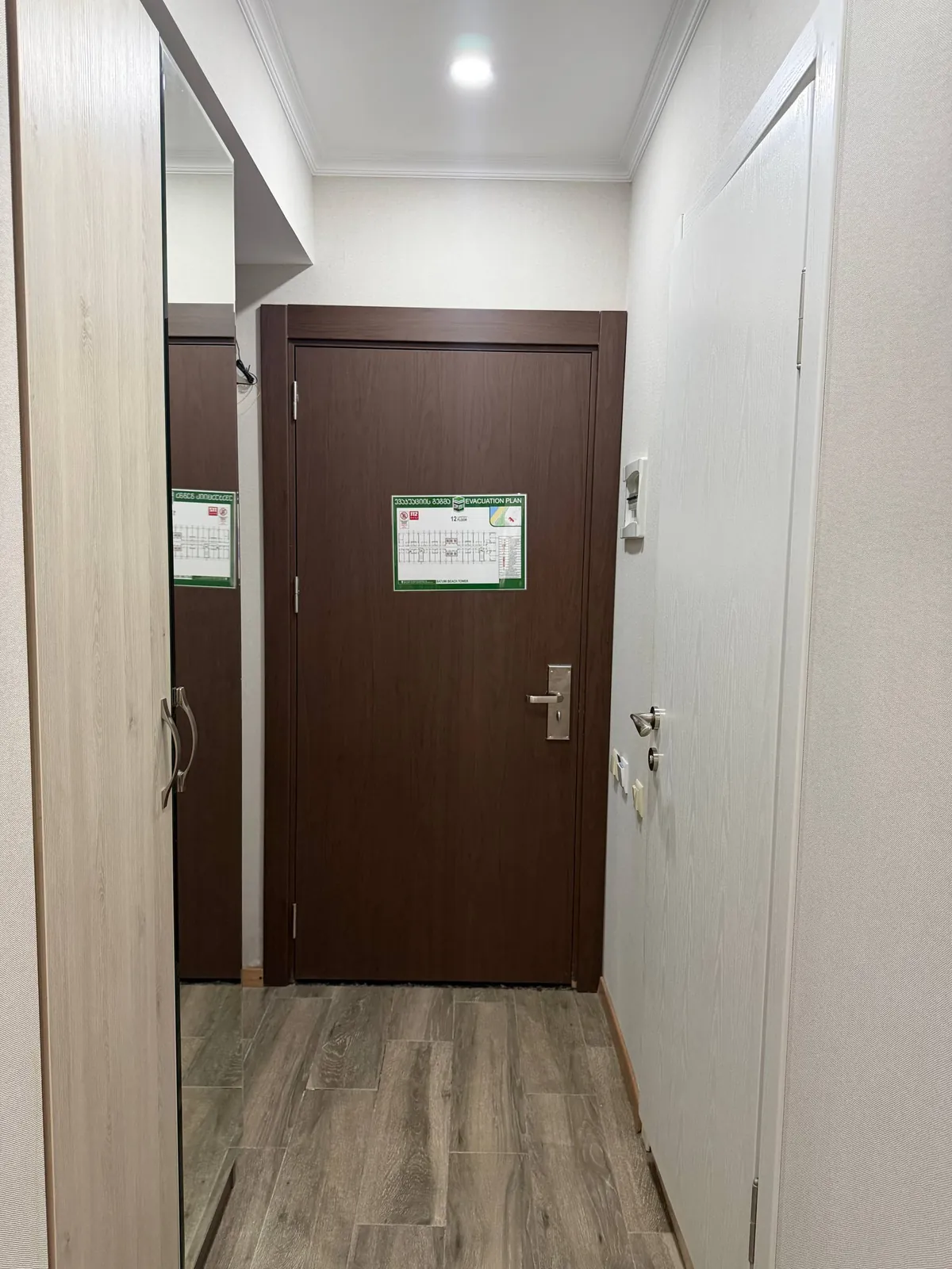 Меблированная студия 30 м² с балконом 3