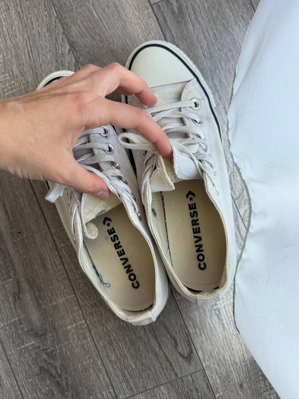 Кеды Converse на платформе 3