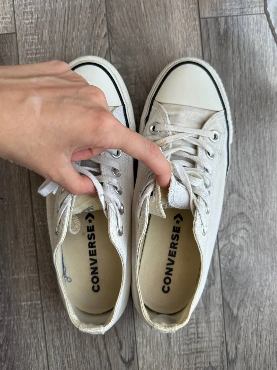 Кеды Converse на платформе 2