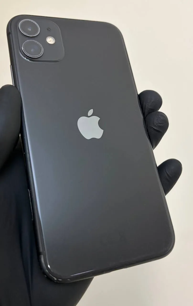 IPhone 11 128 ГБ чёрный, аккумулятор 100% 2