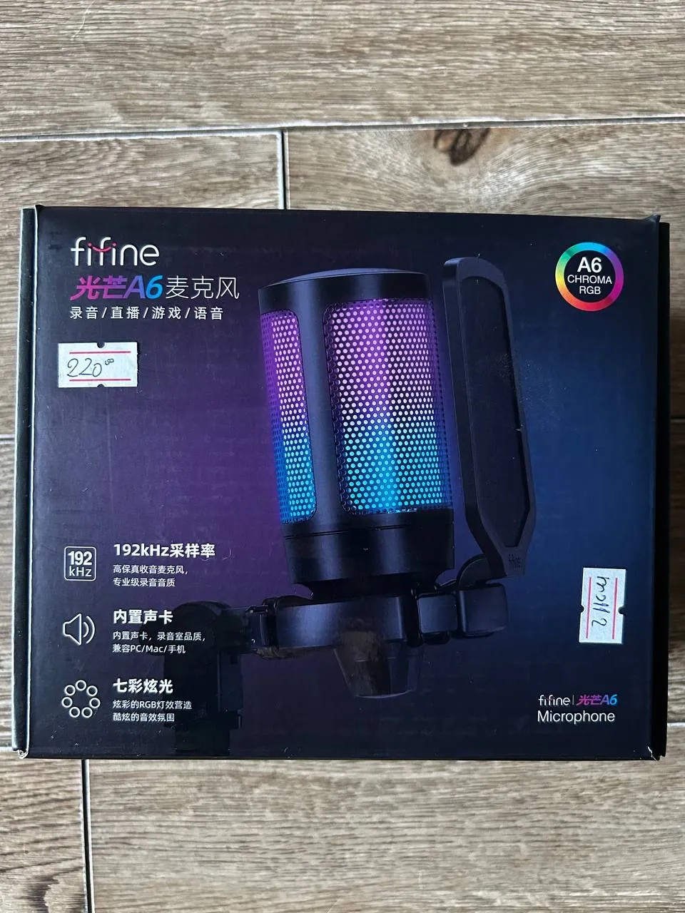 Новый USB-микрофон Fifine A6 для стриминга 1