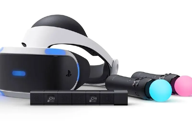 Шлем PS VR с играми и переходником для PS5 1