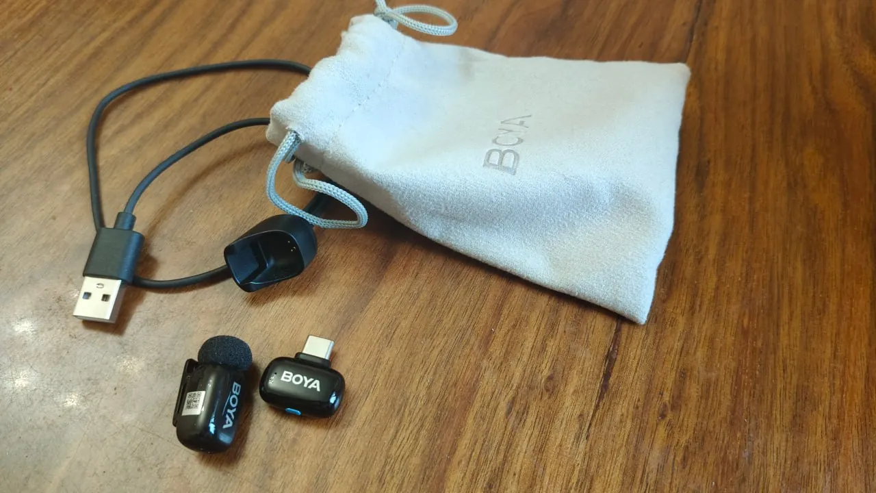 Петличный микрофон BOYA Mini 17 2