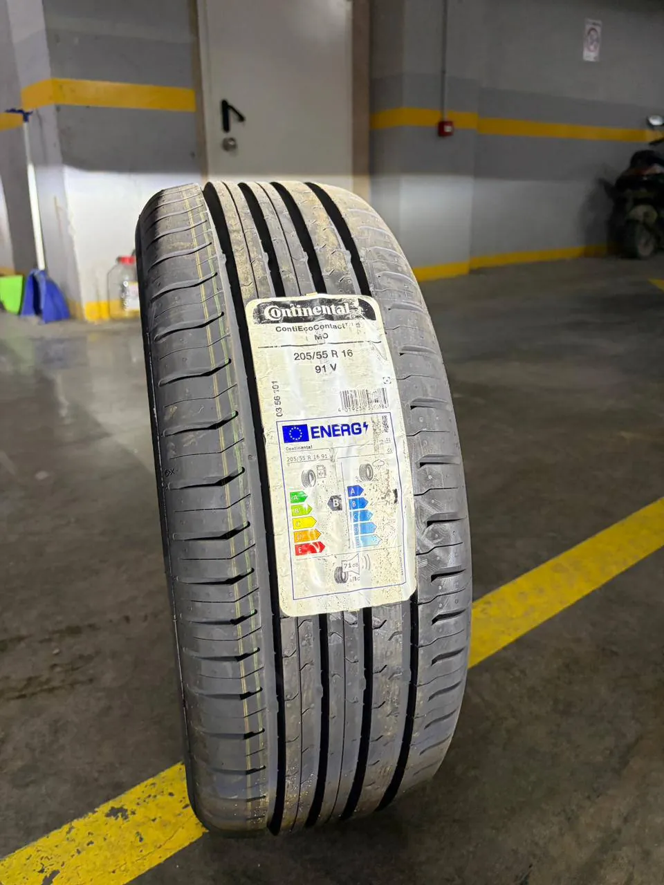 Летние шины Hankook и Continental 205-55 R16 5
