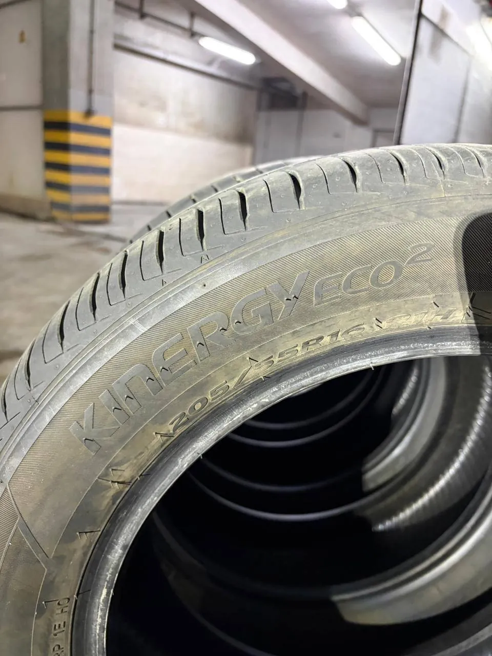 Летние шины Hankook и Continental 205-55 R16 2